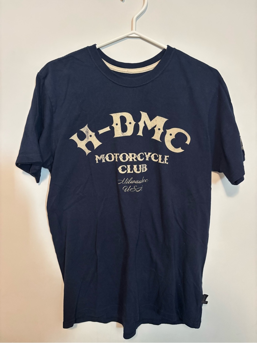 Harley-Davidson Navy Short Sleeve H-DMC Motorcycle Club Tee